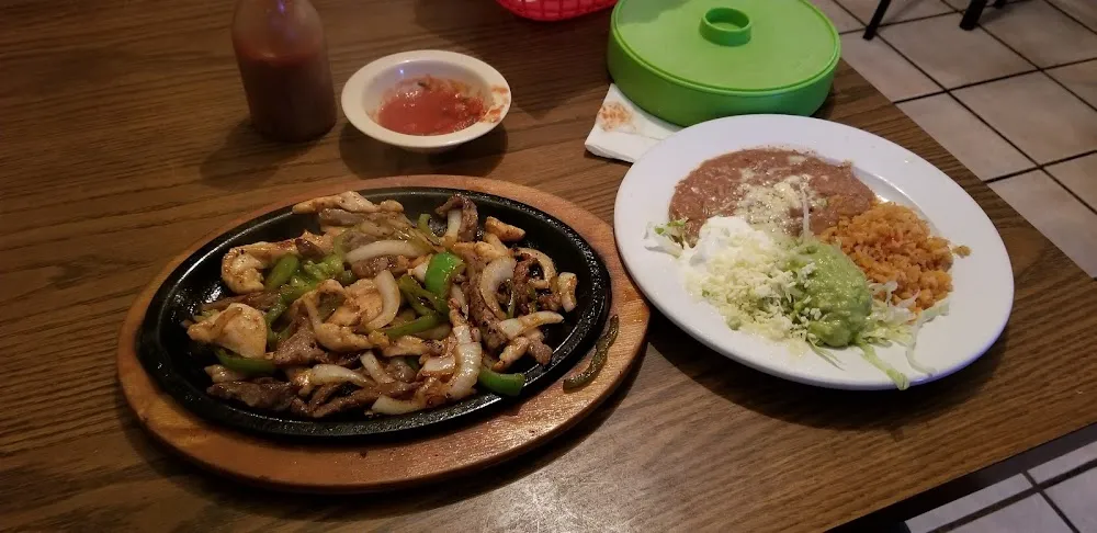 Steak and Chicken Fajitas